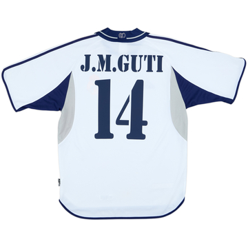 2000-01 Real Madrid Home Shirt J.M.Guti #14 - 5/10 - (M)