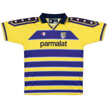 1999-00 Parma Basic Home Shirt - 8/10 - (XL.Boys)