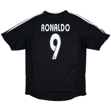2004-05 Real Madrid Away Shirt Ronaldo #9 - 8/10 - (M)