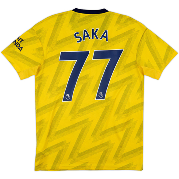 2019-20 Arsenal Away Shirt Saka #77 - 8/10 - (M)