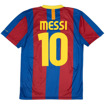 2010-11 Barcelona Basic Home Shirt Messi #10 - 8/10 - (S)