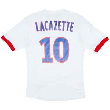 2012-13 Lyon Home Shirt Lacazette #10 - 6/10 - (S)
