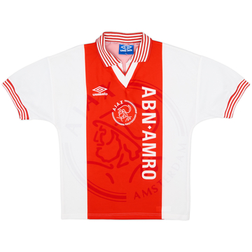 1995-96 Ajax Home Shirt - 8/10 - (XS)