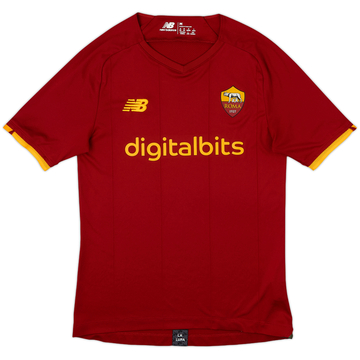 2021-22 Roma Home Shirt - 10/10 - (M)