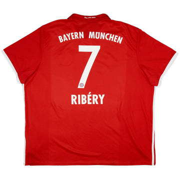 2016-17 Bayern Munich Home Shirt Ribery #7 - 8/10 - (3XL)