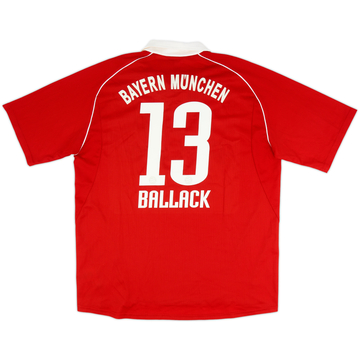 2005-06 Bayern Munich Home Shirt Ballack #13 - 9/10 - (XL)