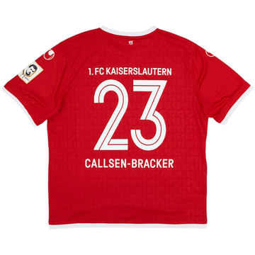 2017-18 Kaiserslautern Home Shirt Callsen-Bracker #23 - 8/10 - (XL)