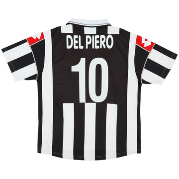 2000-01 Juventus Home Shirt Del Piero #10 - 7/10 - (XL)
