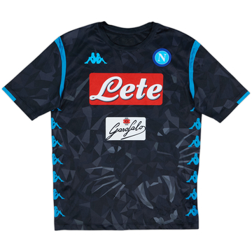 2018-19 Napoli Away Shirt - 8/10 - (S)