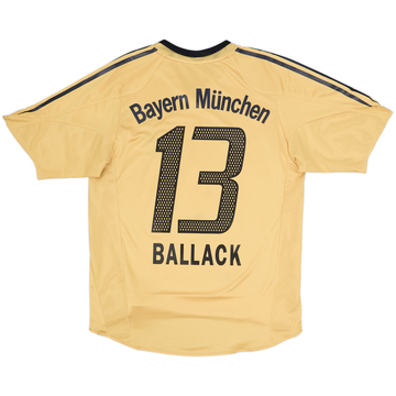 2004-05 Bayern Munich Away Shirt Ballack #13 - 8/10 - (M)