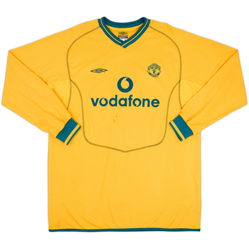 2000-02 Manchester United GK Shirt - 4/10 - (XL)