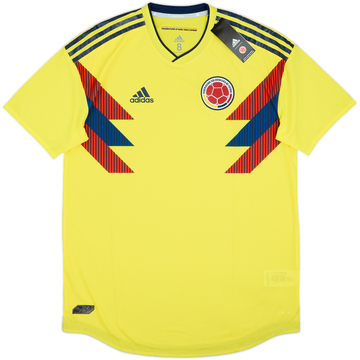 2018-19 Colombia Player Issue Home Shirt (L)