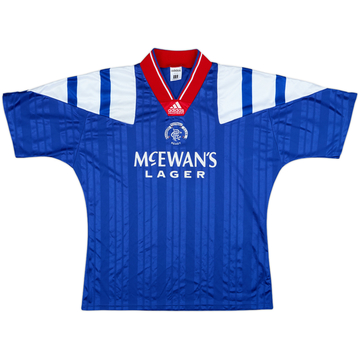 1992-94 Rangers Home Shirt - 8/10 - (L)