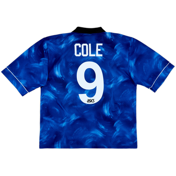 1993-95 Newcastle Away Shirt Cole #9 - 7/10 - (XL)