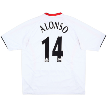 2005-06 Liverpool Away Shirt Alonso #14 - 7/10 - (XL)