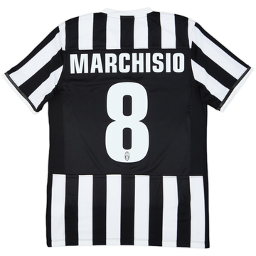 2013-14 Juventus Home Shirt Marchisio #8 - 9/10 - (M)
