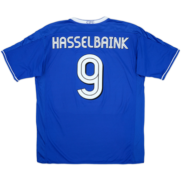 2003-05 Chelsea Home Shirt Hasselbaink #9 - 9/10 - (XL)