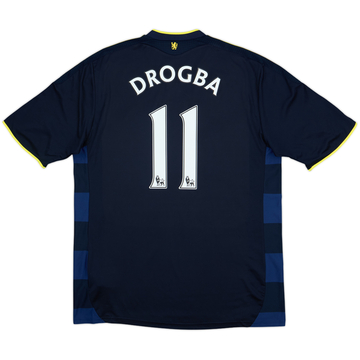 2009-10 Chelsea Away Shirt Drogba #11 - 9/10 - (L)