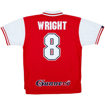 1996-98 Arsenal Home Shirt Wright #8 - 8/10 - (L)