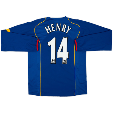 2004-06 Arsenal Away L/S Shirt - 8/10 - (L)