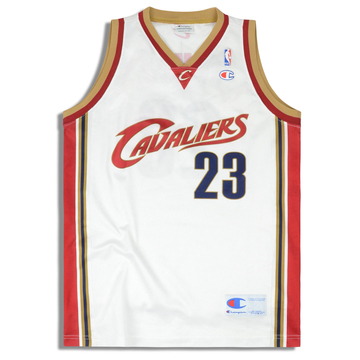 2003-10 Cleveland Cavaliers James #23 Champion Jersey (Home) Y