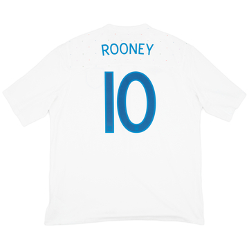 2010-11 England Home Shirt Rooney #10 - 8/10 - (XXL)