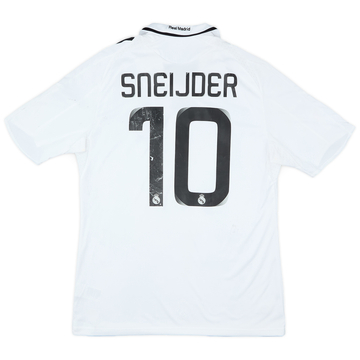 2008-09 Real Madrid Home Shirt Sneijder #10 - 5/10 - (M)