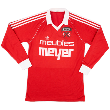 1980-82 Neuchatel Xamax Home L/S Shirt - 8/10 - (L)