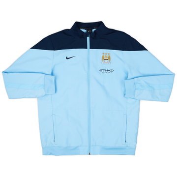 2013-14 Manchester City Nike Track Jacket - 7/10 - (XL.Boys)