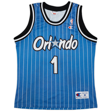 1994-98 Orlando Magic A.Hardaway #1 Champion Away Jersey - 8/10 - (M)