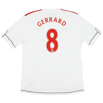 2009-10 Liverpool Third Shirt Gerrard #8 - 7/10 - (XXL)