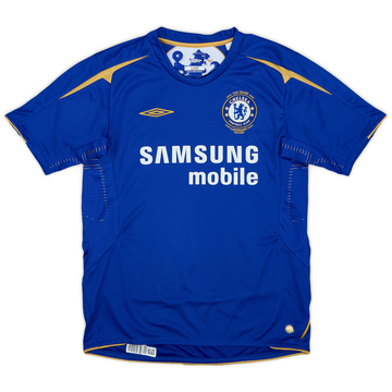 2005-06 Chelsea Centenary Home Shirt - 9/10 - (M.Boys)