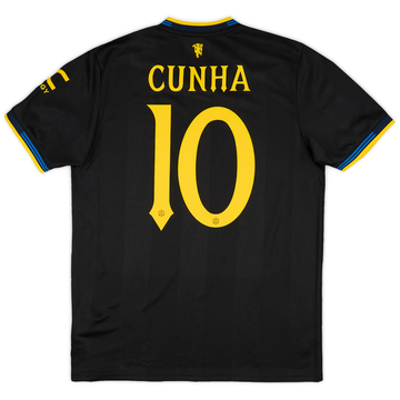 2025-26 Manchester United Authentic Third Shirt Cunha #10