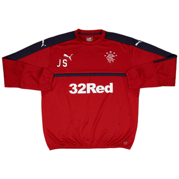 2016-17 Rangers Staff Issue Puma Sweat Top JS - 7/10 - (XXL)