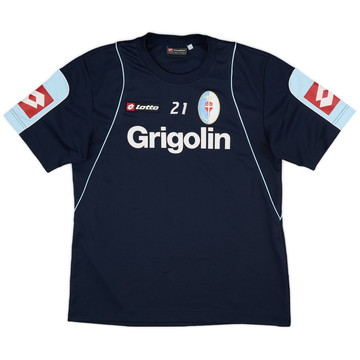 2007-08 Treviso Lotto Player Issue Training Shirt #21 - 9/10 - (M)