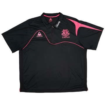 2009-10 Everton Le Coq Sportif 1/4 Zip Training Shirt - 9/10 - (XXL)