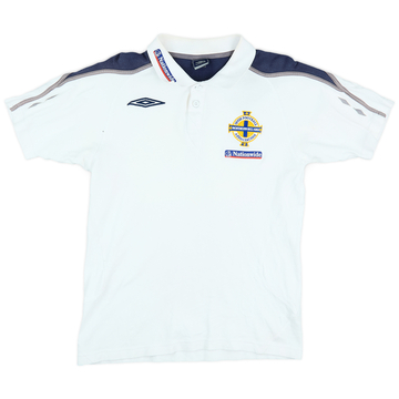 2005-06 Northern Ireland Umbro Polo Shirt - 8/10 - (S)
