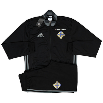 2016-18 Northern Ireland adidas Tracksuit (S)