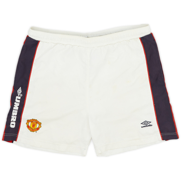 1998-99 Manchester United Umbro Training Shorts - 6/10 - (S)