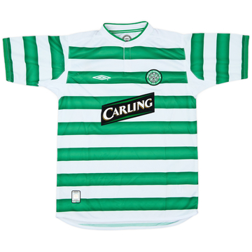 2003-04 Celtic Home Shirt - 7/10 - (XL.Boys)