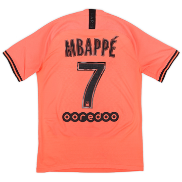 2019-20 Paris Saint-Germain Authentic Away Shirt Mbappe #7 - 7/10 - (S)