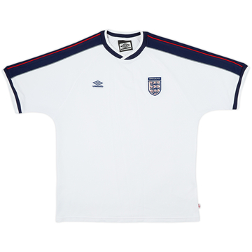 2000-02 England Umbro Training Shirt - 9/10 - (L)