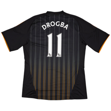 2010-11 Chelsea Away Shirt Drogba #11ES