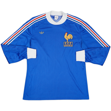 1978-80 France World Cup Home L/S Shirt - 9/10 - (M)