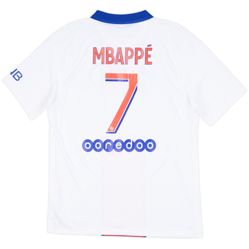 2020-21 Paris Saint-Germain Away Shirt Mbappe #7 - 9/10 - (M)