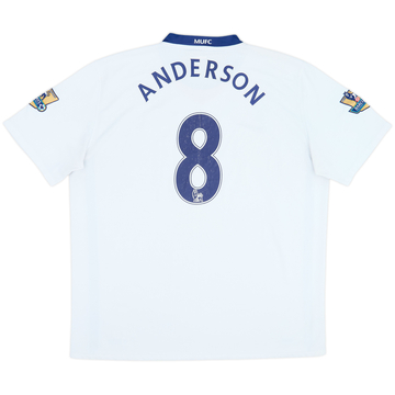 2008-10 Manchester United Away Shirt Anderson #8 - 6/10 - (XXL)