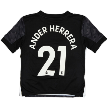 2017-18 Manchester United Away Shirt Ander Herrera #21 - 6/10 - (7-8 Years)