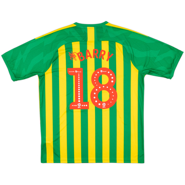 2019-20 West Brom Authentic Away Shirt Barry #18 - 10/10 - (XL)