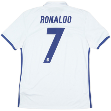 2016-17 Real Madrid Home Shirt Ronaldo #7 - 7/10 - (M)