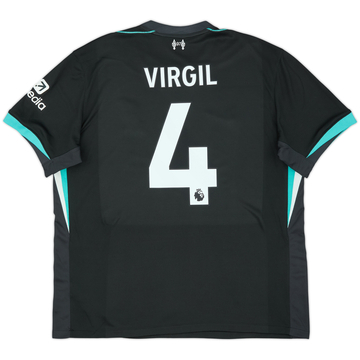 2024-25 Liverpool Away Shirt Virgil #4 - 10/10 - (XL)